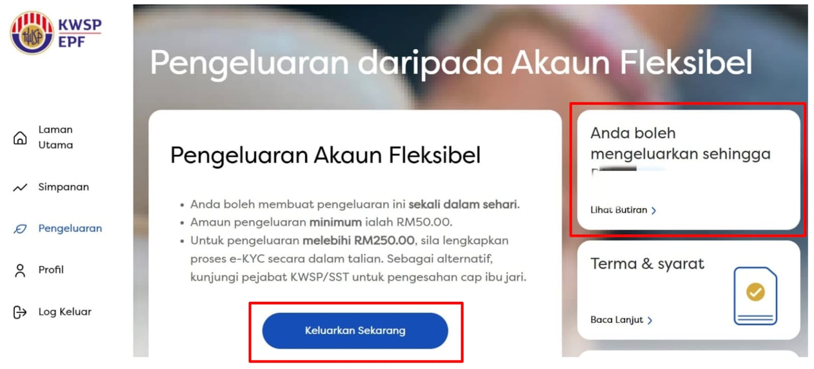 kwsp akaun 3 withdrawal